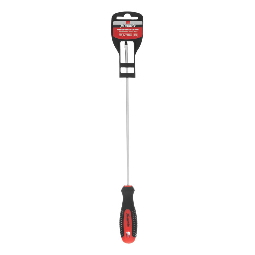 Отвертка Fusion, SL3 х 200 мм, CrV, трехкомпонентная рукоятка "Anti slip" Matrix по ценам производителя в Воронеже с доставкой по всей России