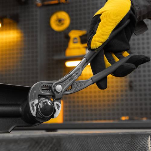 Клещи переставные, кнопочный механизм, обливные рукоятки, 250 мм Denzel по ценам производителя в Воронеже с доставкой по всей России