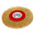 Щетка для точила, 125 мм, посадка 20 мм, плоская, латунированная витая проволока Matrix по ценам производителя в Воронеже с доставкой по всей России