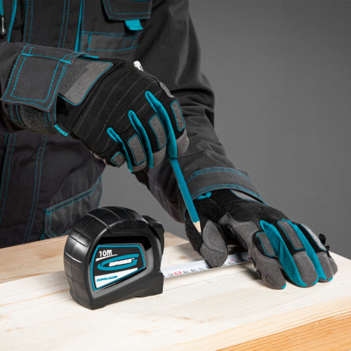 Рулетка "Doppelhaken",10 м x 25 мм,двухсторонний зацеп,Нейлон,двусторонняя шкала,автоматическая фиксация Gross по ценам производителя в Воронеже с доставкой по всей России