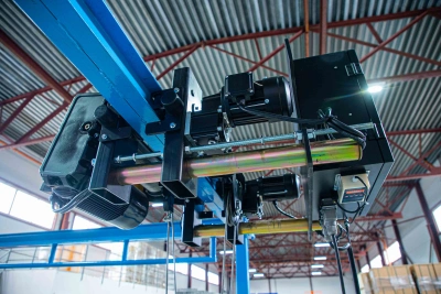 Таль передвижная двухскоростная с уменьшенной строительной высотой  3,2т  6м 4/1 380В электрическая канатная TOR SHA8 2D по ценам производителя в Воронеже с доставкой по всей России