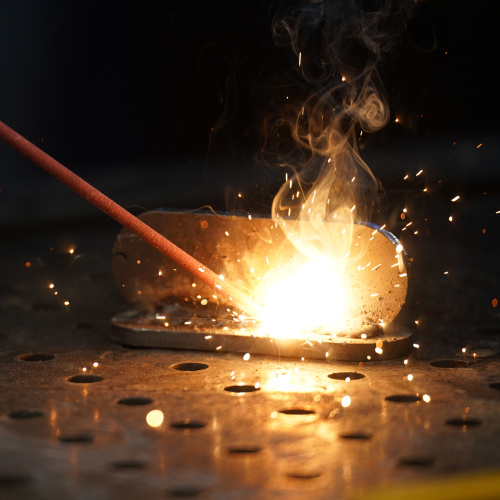 Электроды DER-46, диам. 2,5 мм, 1 кг., рутиловое покрытие Denzel по ценам производителя в Воронеже с доставкой по всей России