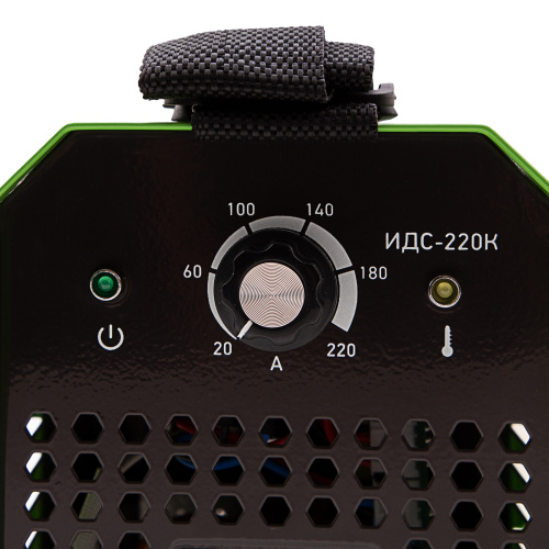 Инверторный аппарат дуговой сварки ИДС-220K, 220 А, ПВ 80%, диаметр электрода 1,6-5 мм Сибртех по ценам производителя в Воронеже с доставкой по всей России