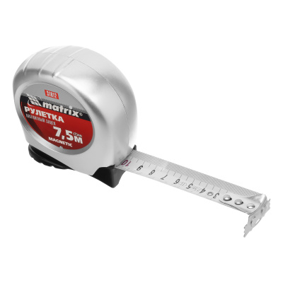 Рулетка Magnetic,7,5 м х 25 мм,магнитный зацеп Matrix по ценам производителя в Воронеже с доставкой по всей России