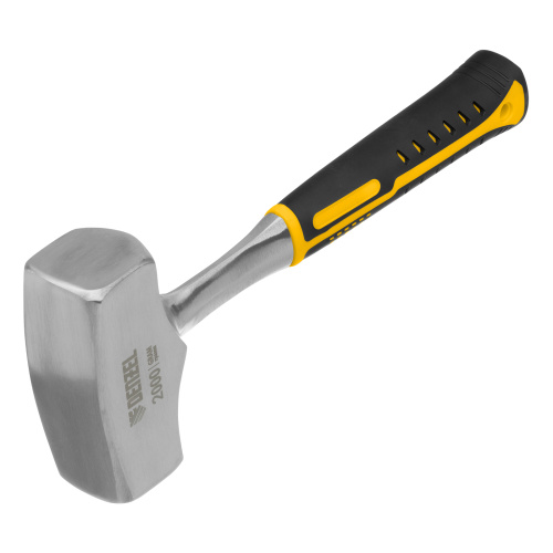 Кувалда 2 кг, цельнометаллическая, двухкомпонентная рукоятка Denzel по ценам производителя в Воронеже с доставкой по всей России