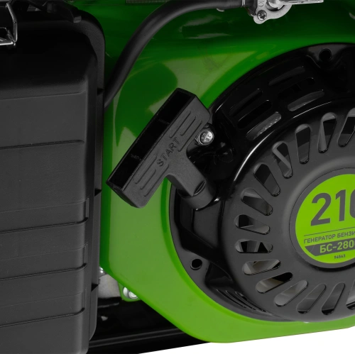 Генератор бензиновый БС-2800, 2.5 кВт, 230В, четырехтактный, 15 л, ручной стартер Сибртех по ценам производителя в Воронеже с доставкой по всей России