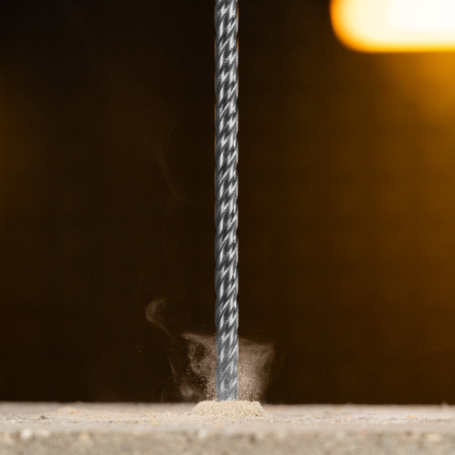 Бур по бетону, цельная крестовая пластина, 6x315 мм, SDS PLUS Denzel по ценам производителя в Воронеже с доставкой по всей России