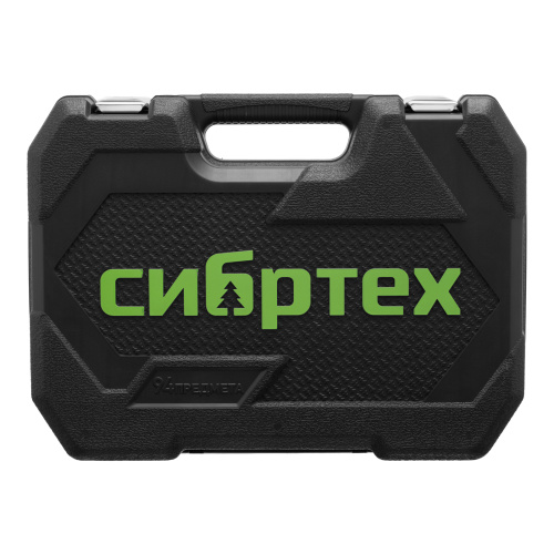 Набор инструментов, 1/2", 1/4", пластиковый кейс, 94 предмета// Сибртех по ценам производителя в Воронеже с доставкой по всей России