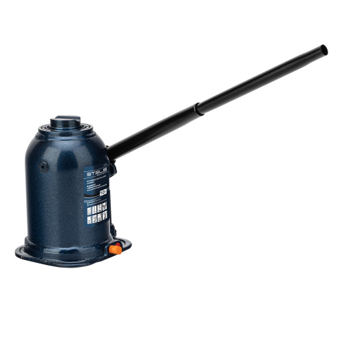 Домкрат гидравлический бутылочный телескопический, 10 т, подъем 180-450 мм Stels по ценам производителя в Воронеже с доставкой по всей России