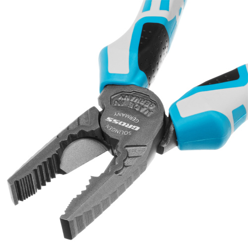 Плоскогубцы комбинированные 180 мм, трехкомпонентные рукоятки Gross по ценам производителя в Воронеже с доставкой по всей России