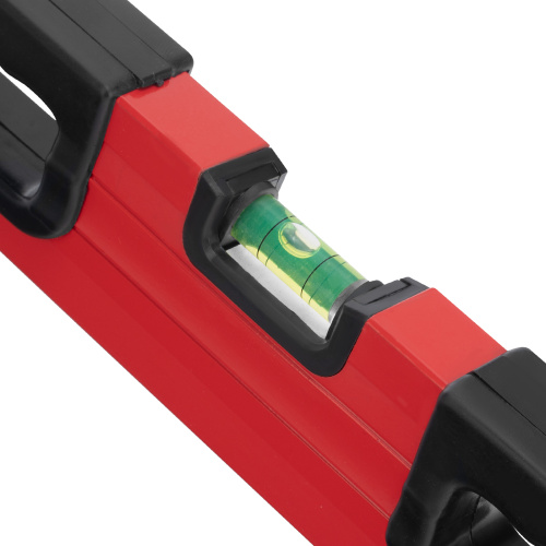 Уровень алюминиевый, 600 мм, фрезерованный, 3 глазка, две эргономичные ручки Matrix по ценам производителя в Воронеже с доставкой по всей России