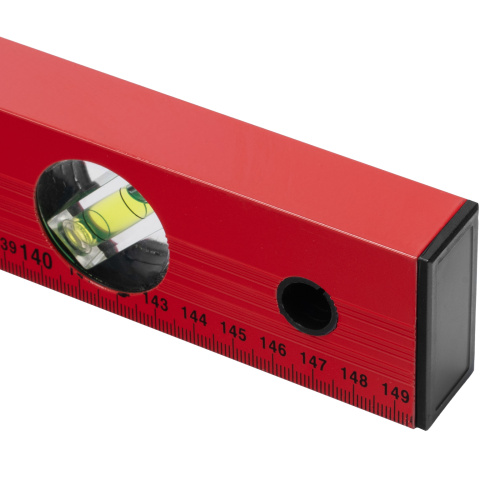 Уровень алюминиевый, 1500 мм, 3 глазка, красный, линейка Matrix по ценам производителя в Воронеже с доставкой по всей России
