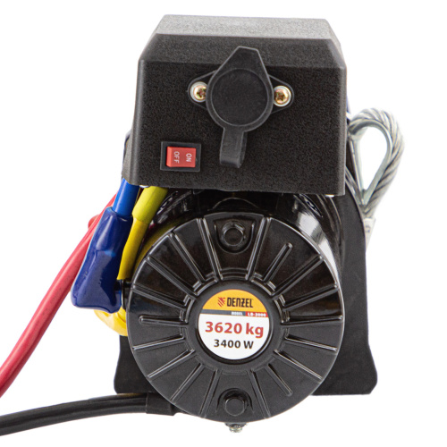 Лебедка автомобильная электрическая LB-3000.3.6 т, 3.4 кВт, 12 В Denzel по ценам производителя в Воронеже с доставкой по всей России