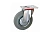 Колесо поворотное серая резина SC 55 f 125 мм по ценам производителя в Воронеже с доставкой по всей России