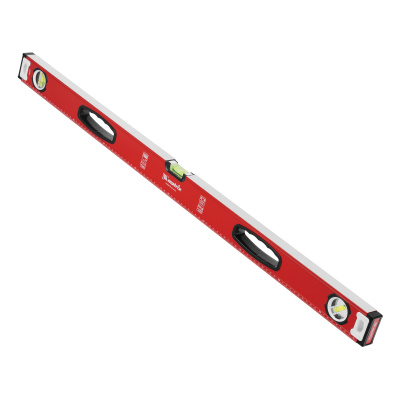 Уровень алюминиевый, фрезерованный, 3 глазка, рукоятки, 1000 мм Matrix по ценам производителя в Воронеже с доставкой по всей России