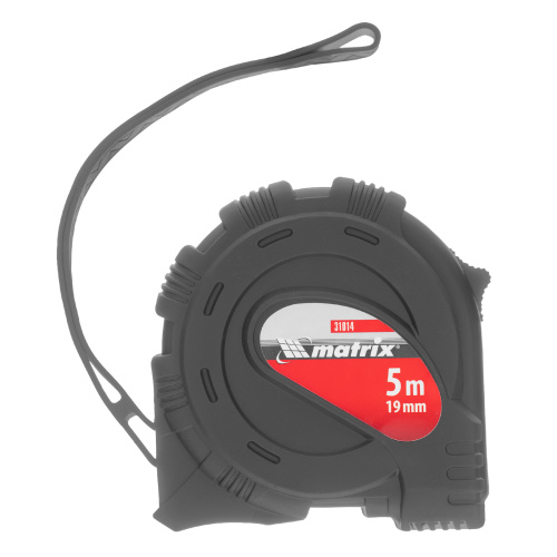 Рулетка Black,5 м х 19 мм,обрезиненный корпус Matrix по ценам производителя в Воронеже с доставкой по всей России