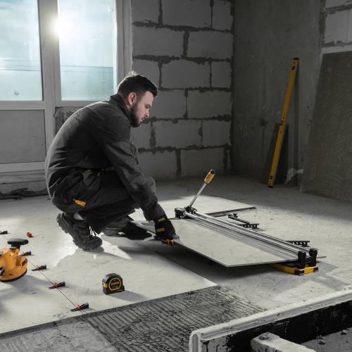 Плиткорез 1000х14мм, цельнометал. напр., каретка на подш., стальная станина, рукоятка-пенал Denzel по ценам производителя в Воронеже с доставкой по всей России