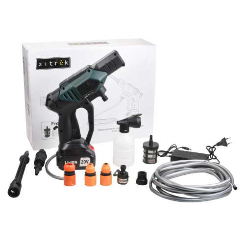 Мойка высокого давления аккумуляторная Zitrek ZKHP 20 Li, 1x4.0Ач по ценам производителя в Воронеже с доставкой по всей России