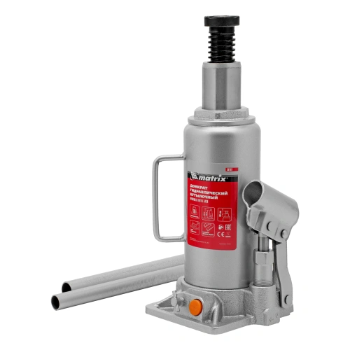 Домкрат гидравлический бутылочный, 10 т, h подъема 230-460 мм Matrix по ценам производителя в Воронеже с доставкой по всей России