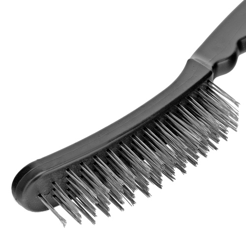 Щетка пятирядная металлическая с пластмассовой ручкой Sparta по ценам производителя в Воронеже с доставкой по всей России