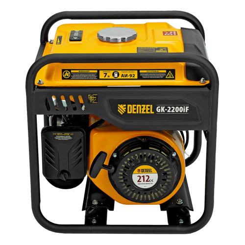 Генератор инверторный GK-2200iF, 2,2 кВт, 230 В, ручной старт DENZEL по ценам производителя в Воронеже с доставкой по всей России