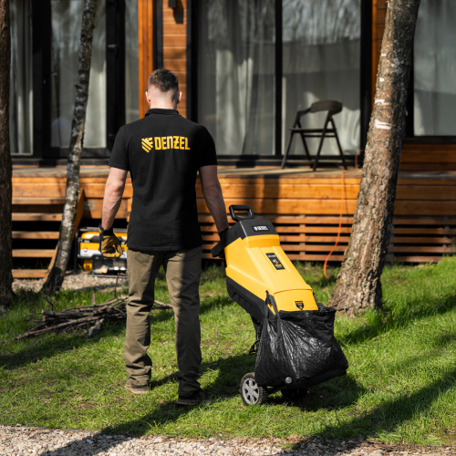 Измельчитель садовый электрический ECS-2500, 2500 Вт, 45 мм Denzel по ценам производителя в Воронеже с доставкой по всей России