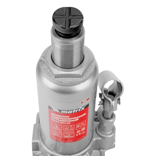 Домкрат гидравлический бутылочный, 5 т, h подъема 197-382 мм Matrix по ценам производителя в Воронеже с доставкой по всей России