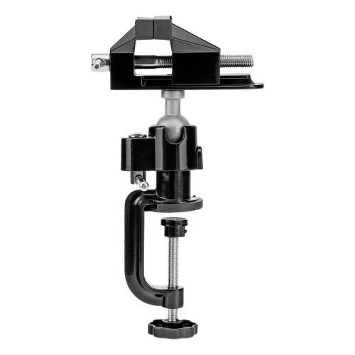 Тиски настольные, многофункциональные, сменная насадка, хомут для дрели, шарнирный механизм, 70 мм Matrix по ценам производителя в Воронеже с доставкой по всей России