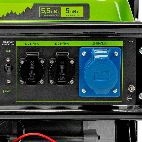 Генератор бензиновый БС-6500Э, 5.5 кВт, 230В, четырехтактный, 25 л, электростартер Сибртех по ценам производителя в Воронеже с доставкой по всей России