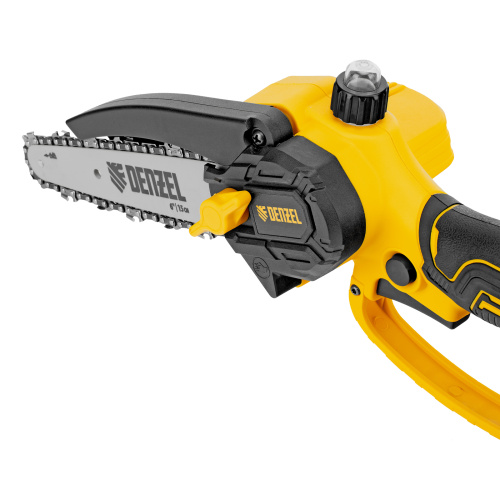 Цепная мини-пила аккумуляторная бесщет., CCS-150, шина 150 мм, Li-Ion, 20 В Denzel по ценам производителя в Воронеже с доставкой по всей России