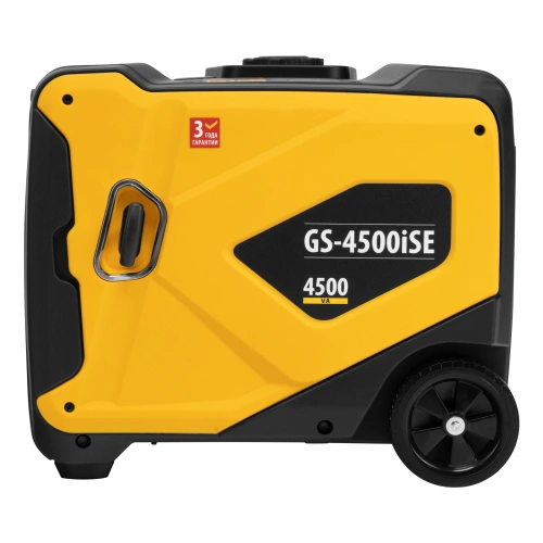 Генератор инверторный GS-4500iSE, 4,5 кВт, 230 В, закрытый корпус, электростартер Denzel по ценам производителя в Воронеже с доставкой по всей России