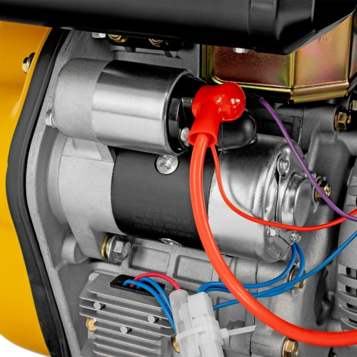 Генератор дизельный DES-55E, 5,5 кВт, 230 В, 11 л, электростартер Denzel по ценам производителя в Воронеже с доставкой по всей России