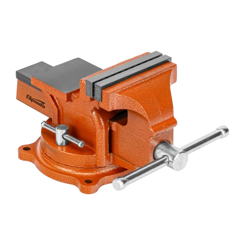 Тиски слесарные, 100 мм, поворотные, с наковальней Sparta по ценам производителя в Воронеже с доставкой по всей России