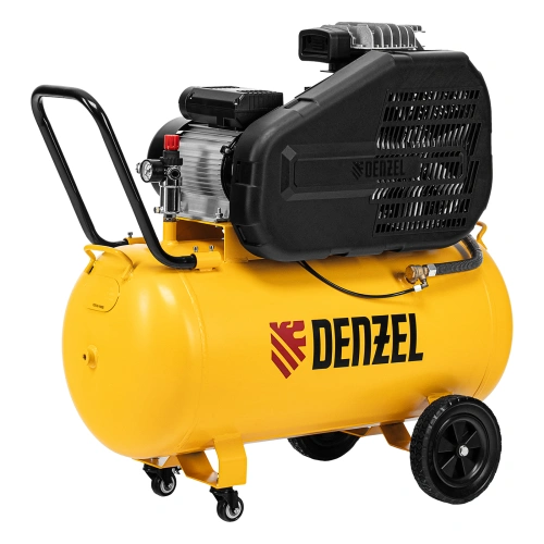 Компрессор воздушный рем. привод BCI 2200/100, 2,2 кВт, 100 литров, 420 л/мин Denzel по ценам производителя в Воронеже с доставкой по всей России