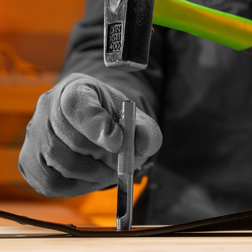 Набор пробойников для кожи 2 3 4 5 6 8 9 10 13 мм, 9 шт, чехол Сибртех по ценам производителя в Воронеже с доставкой по всей России