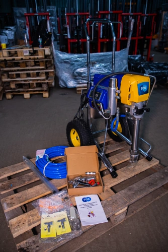 Окрасочный аппарат поршневой 320 бар, 3 кВт,  220 В TOR GD-1095 по ценам производителя в Воронеже с доставкой по всей России