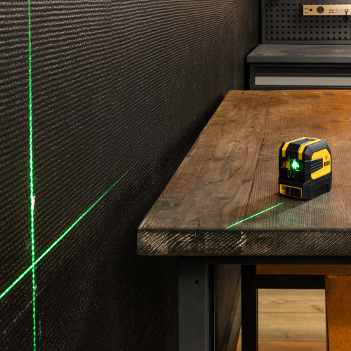 Лазерный уровень LX 03 Green, 30 м, 520 нм, резьба 1/4" Denzel по ценам производителя в Воронеже с доставкой по всей России