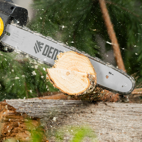 Пила цепная электрическая EDS-2000, 2 кВт,продольная, шина 40 см, шаг 3/8, паз 1.3 мм, 56 звеньев Denzel по ценам производителя в Воронеже с доставкой по всей России