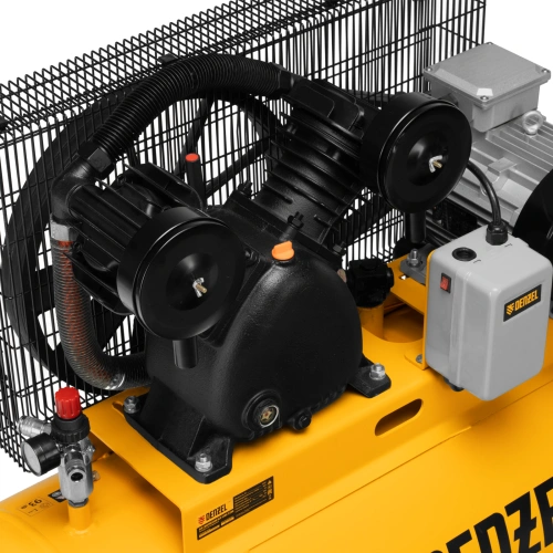 Компрессор воздушный рем. привод BCV 5500-T/200, 5,5 кВт, 200 литров, 850 л/мин Denzel по ценам производителя в Воронеже с доставкой по всей России