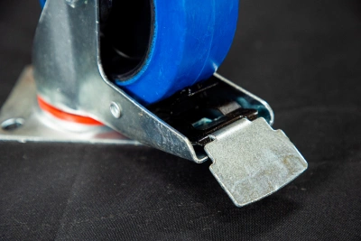 Колесо поворотное резина SRCLb 63 160 мм с тормозом (F) по ценам производителя в Воронеже с доставкой по всей России