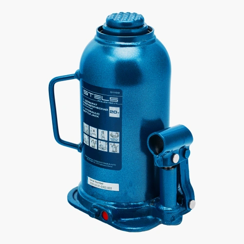 Домкрат гидравлический бутылочный, 20 т, h подъема 235-445 мм Stels по ценам производителя в Воронеже с доставкой по всей России