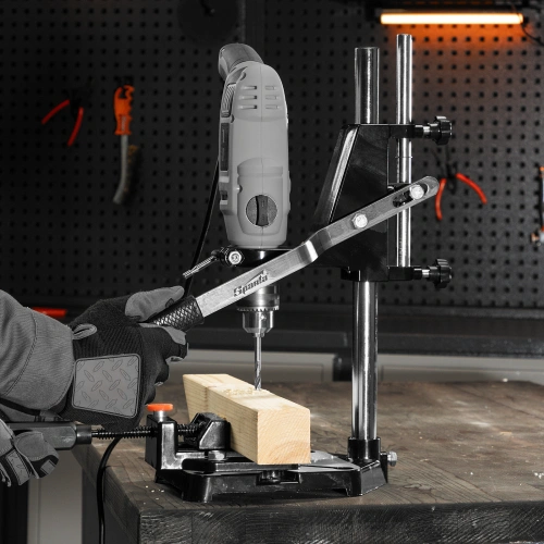 Станок для крепления дрели с тисками Sparta по ценам производителя в Воронеже с доставкой по всей России