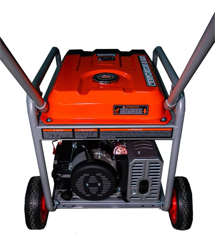 Генератор бензиновый 6,0 кВт 220В/380В с электростартером TOR KM8000HE по ценам производителя в Воронеже с доставкой по всей России