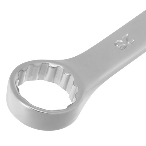 Ключ комбинированный, 28 мм, CrV, матовый хром Stels по ценам производителя в Воронеже с доставкой по всей России