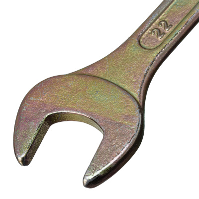 Ключ рожковый, 20 х 22 мм, желтый цинк Сибртех по ценам производителя в Воронеже с доставкой по всей России