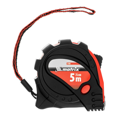 Рулетка Status Magnet 3 fixations,5 м х 25 мм,обрезиненный корпус,зацеп с магнитом Matrix по ценам производителя в Воронеже с доставкой по всей России