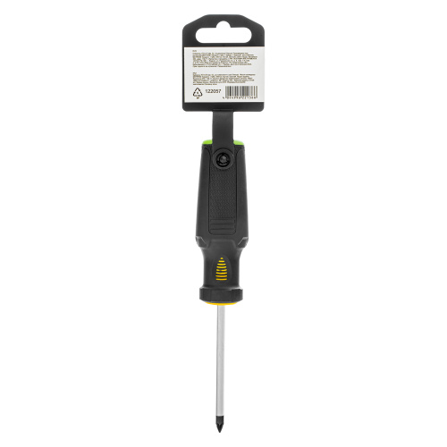 Отвертка, PZ1x75 мм, S2, 3к рукоятка Denzel по ценам производителя в Воронеже с доставкой по всей России