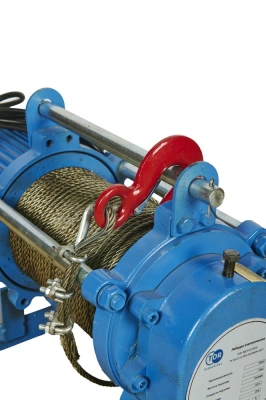 Лебедка электрическая  500 кг  70 м с канатом 220 В TOR KCD по ценам производителя в Воронеже с доставкой по всей России