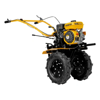 Мотоблок DPT-370S, 7 л.с., ремен.сцеп, фрез 3х4, ШОМ, передачи 3В/1Н Denzel по ценам производителя в Воронеже с доставкой по всей России