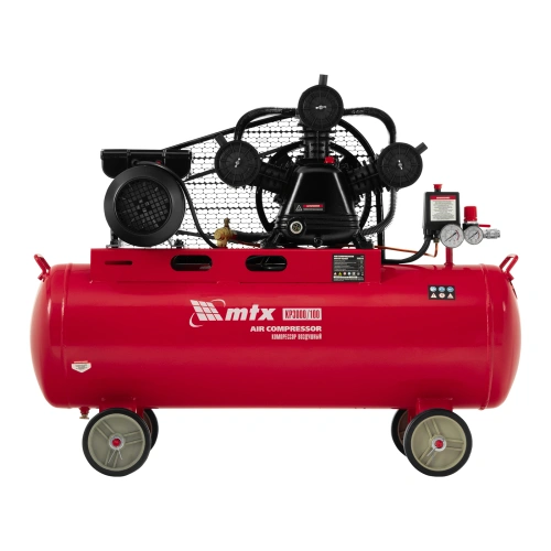 Компрессор воздушный ременный привод КР3000/100  3,0 кВт, 100 литров, 510 л/мин МТХ по ценам производителя в Воронеже с доставкой по всей России